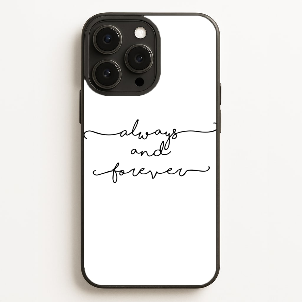 Always & Forever - VD - marble Phone Case for iPhone 16 Pro Max