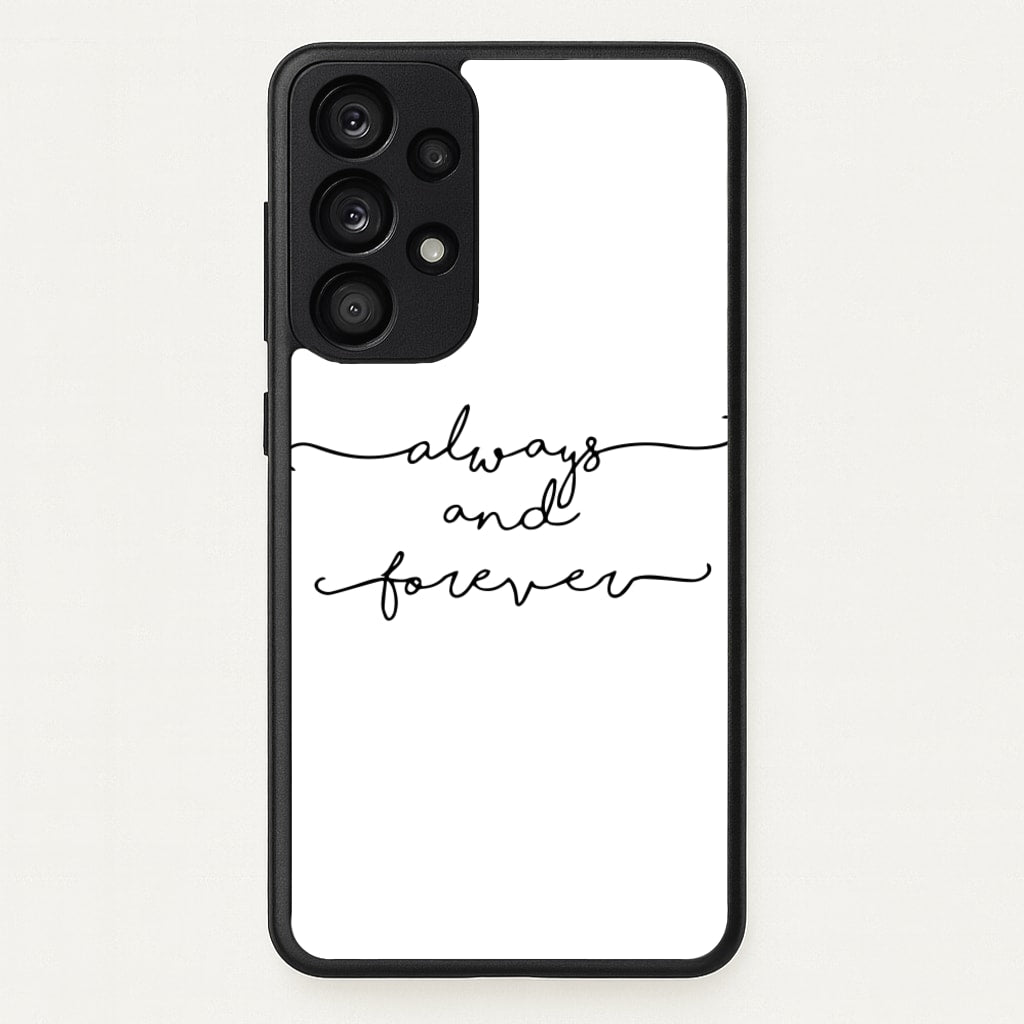 Always & Forever - VD - marble Phone Case for Galaxy A53