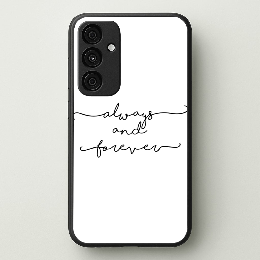Always & Forever - VD - marble Phone Case for Galaxy A35
