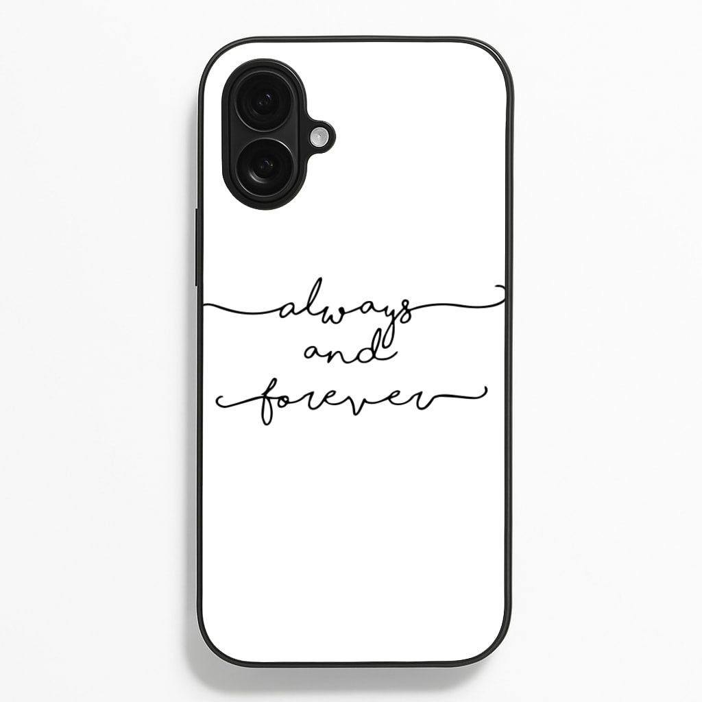 Always & Forever - VD - marble Phone Case for iPhone 16 Plus