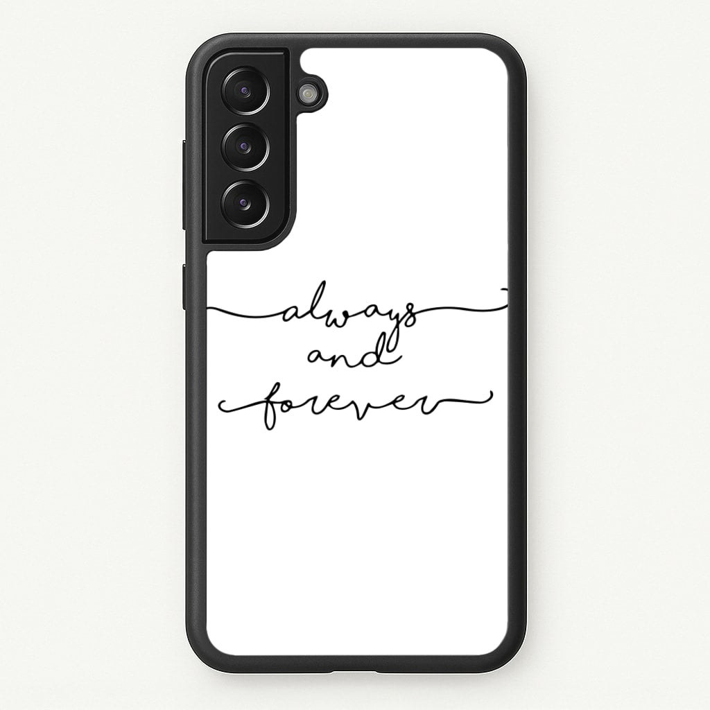 Always & Forever - VD - marble Phone Case for Galaxy S22 Plus