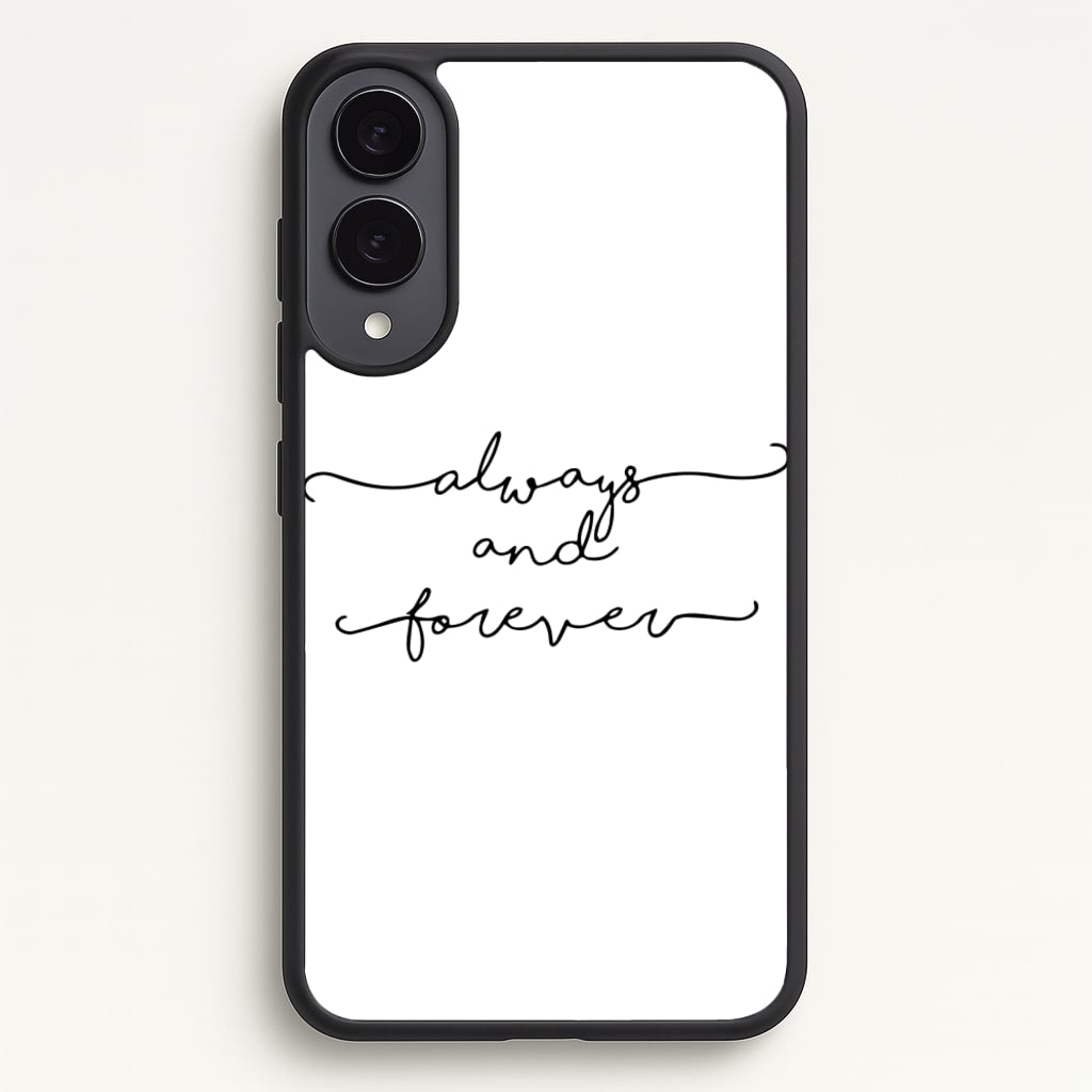Always & Forever - VD - marble Phone Case for Galaxy S25 Edge
