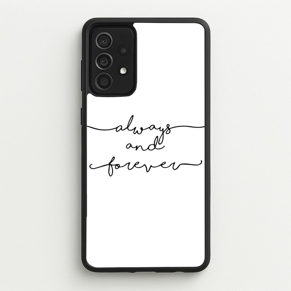 Always & Forever - VD - marble Phone Case for Galaxy A52 / A52s