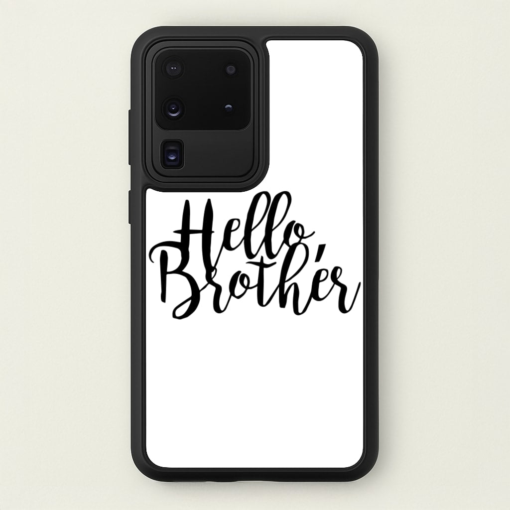 Hello Brother - VD - Vampire Diaries Phone Case for Galaxy S20 Ultra
