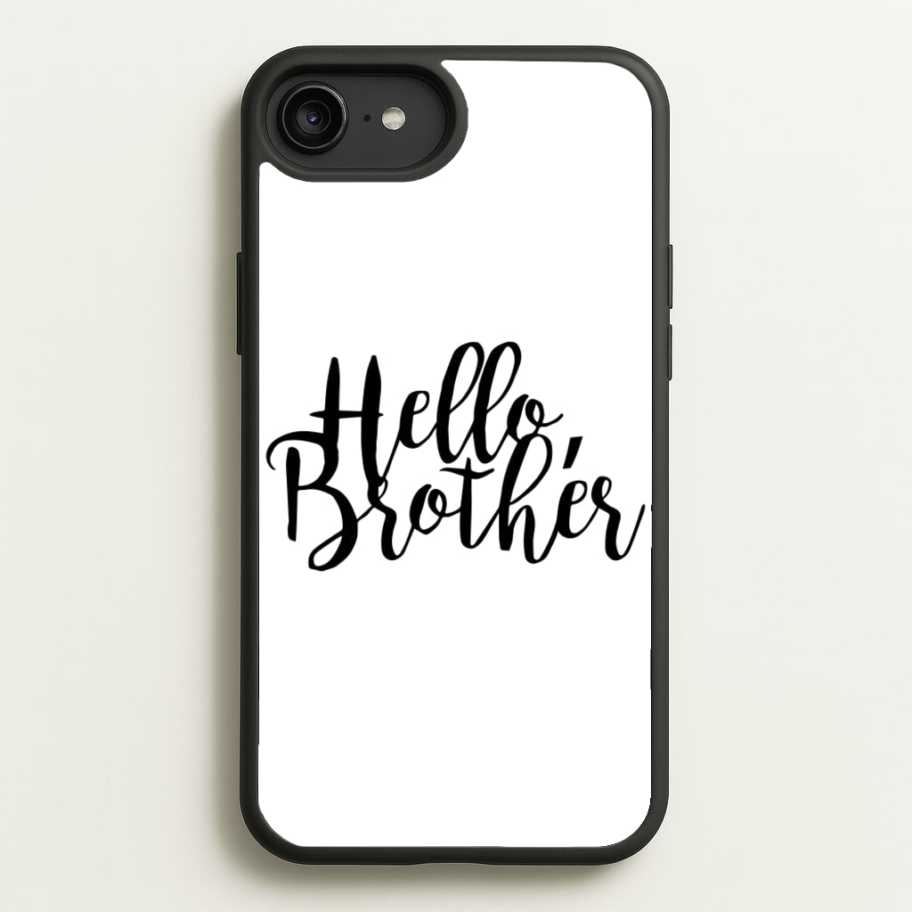 Hello Brother - VD - Vampire Diaries Phone Case for iPhone 6 Plus / 7 Plus / 8 Plus