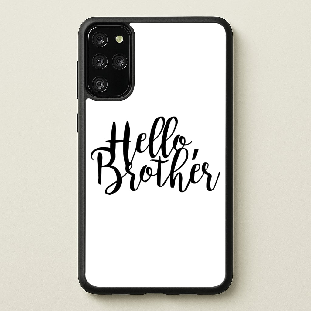 Hello Brother - VD - Vampire Diaries Phone Case for Galaxy S20 Plus