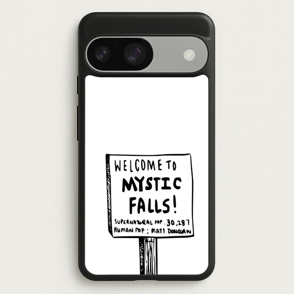 Welcome to Mystic Falls - VD - Vampire Diaries Phone Case for Google Pixel 9 / 9 Pro
