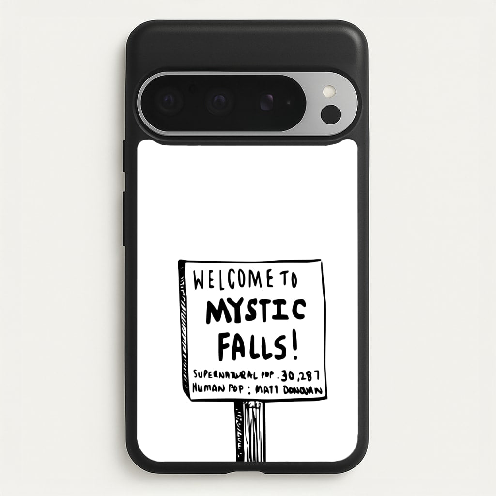 Welcome to Mystic Falls - VD - Vampire Diaries Phone Case for Google Pixel 9 Pro XL