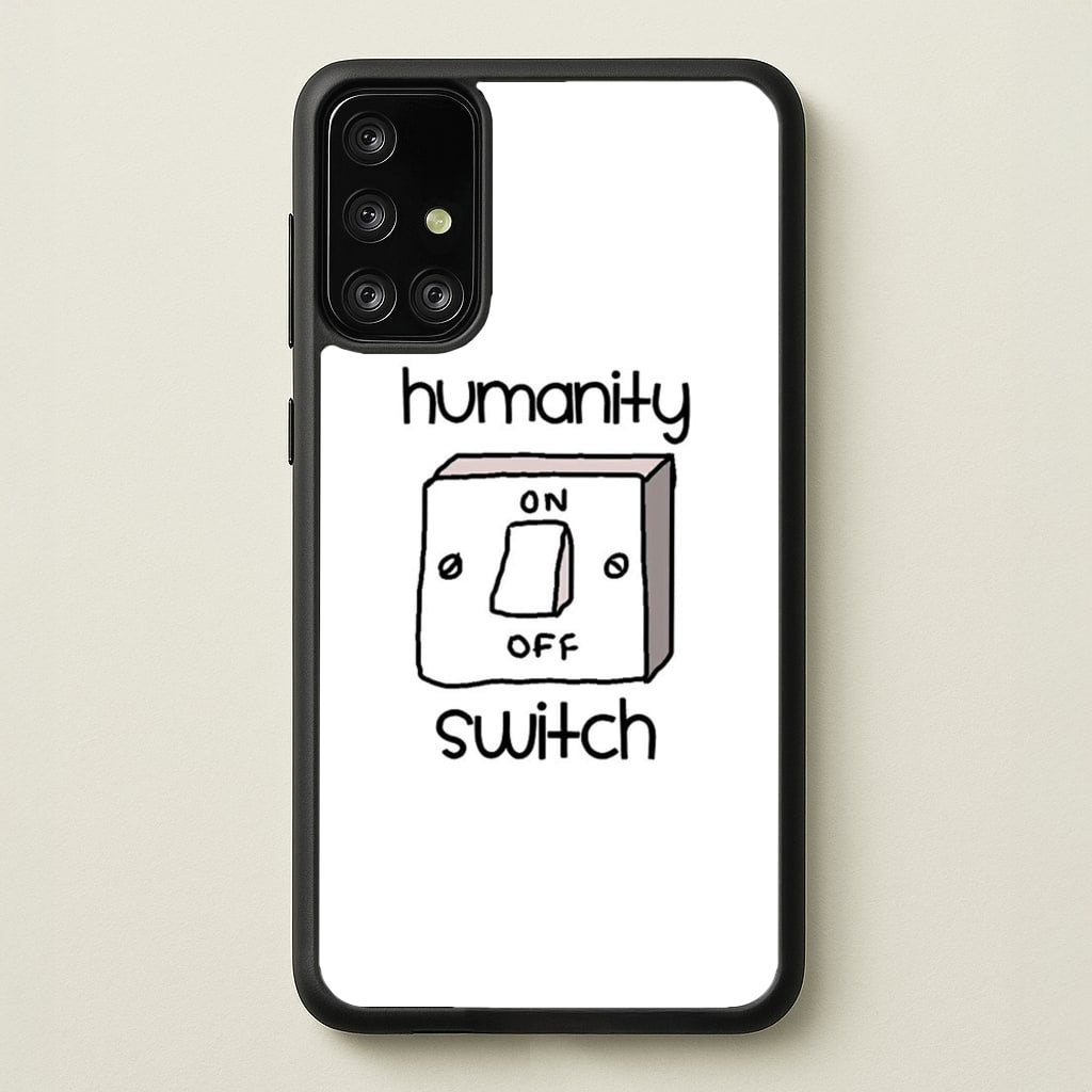 Humanity Switch - VD - Vampire Diaries Phone Case for Galaxy A71