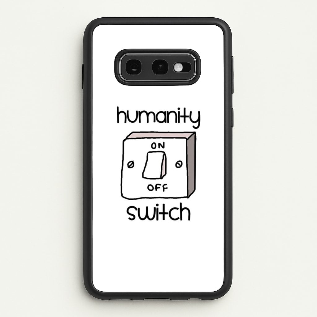 Humanity Switch - VD - Vampire Diaries Phone Case for Galaxy S10e