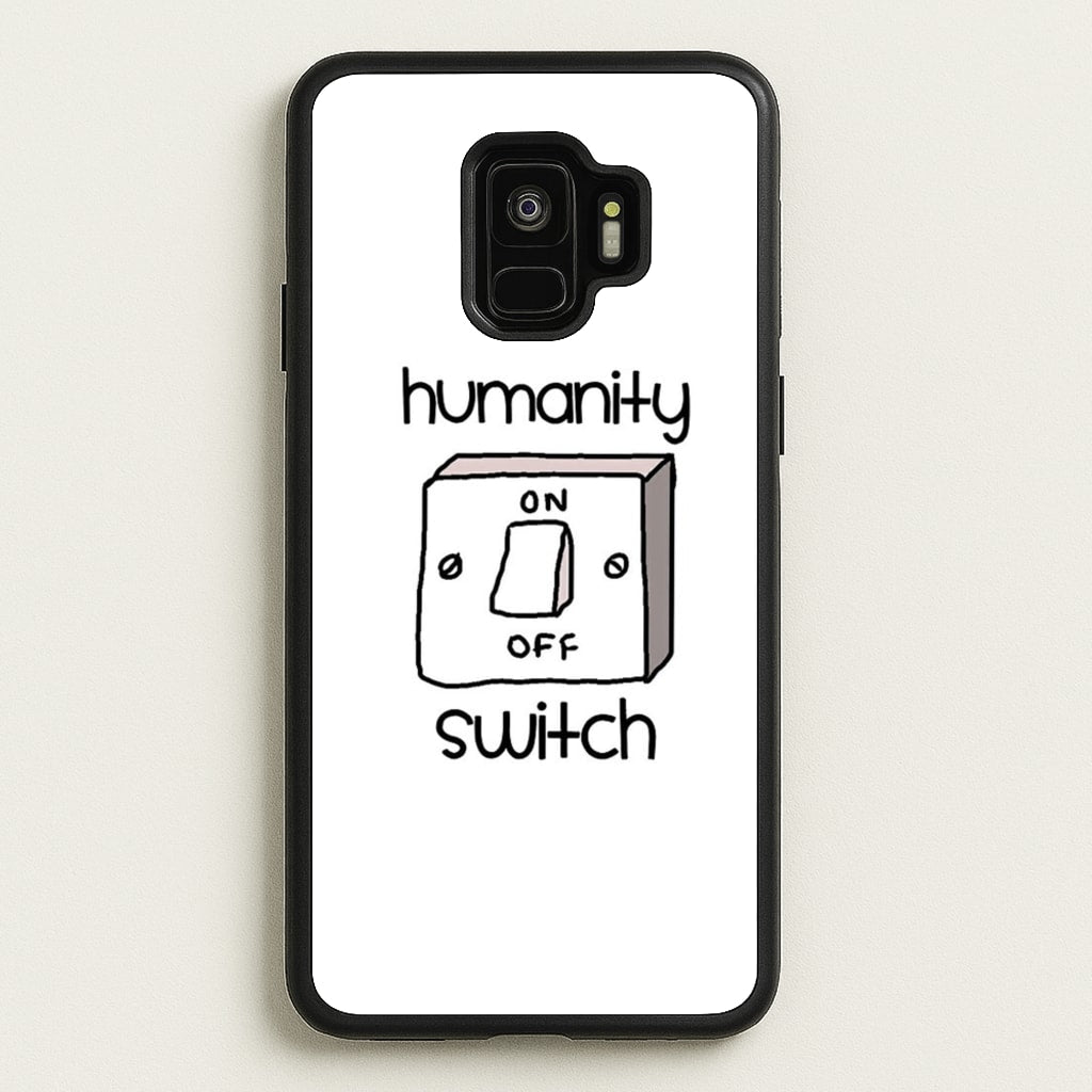 Humanity Switch - VD - Vampire Diaries Phone Case for Galaxy S9