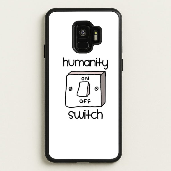 Humanity Switch - VD - Vampire Diaries Phone Case for Galaxy S9
