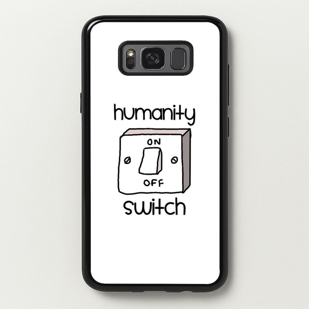 Humanity Switch - VD - Vampire Diaries Phone Case for Galaxy S8 Plus