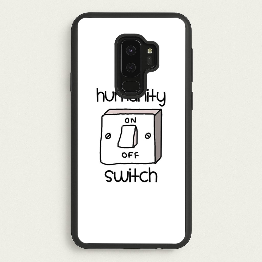 Humanity Switch - VD - Vampire Diaries Phone Case for Galaxy S9 Plus