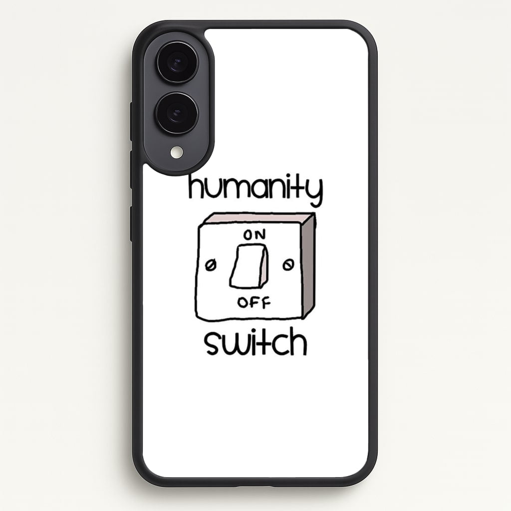 Humanity Switch - VD - Vampire Diaries Phone Case for Galaxy S25 Edge
