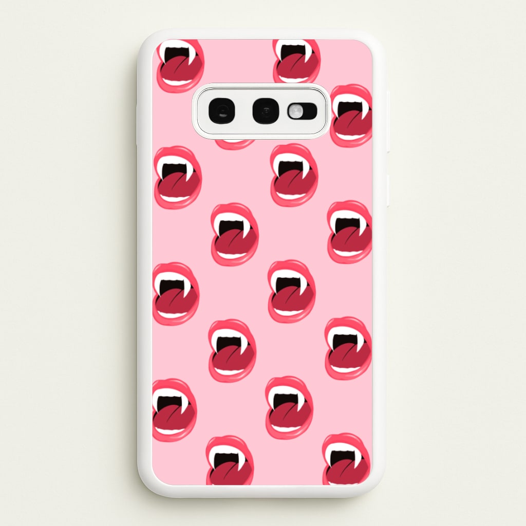 Vampire Pattern - Vampire Diaries Phone Case for Galaxy S10e