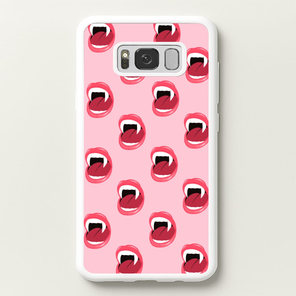 Vampire Pattern - Vampire Diaries Phone Case for Galaxy S8
