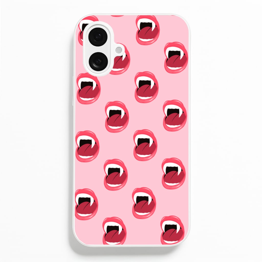 Vampire Pattern - Vampire Diaries Phone Case for iPhone 16 Plus