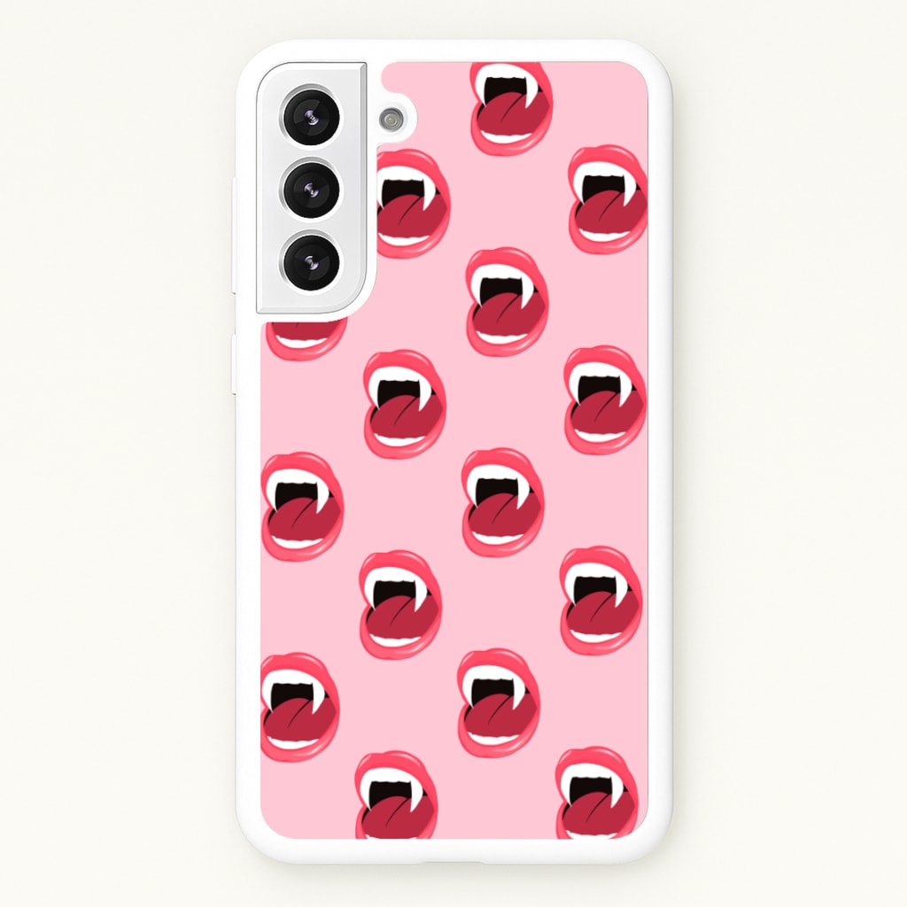 Vampire Pattern - Vampire Diaries Phone Case for Galaxy S21 Plus