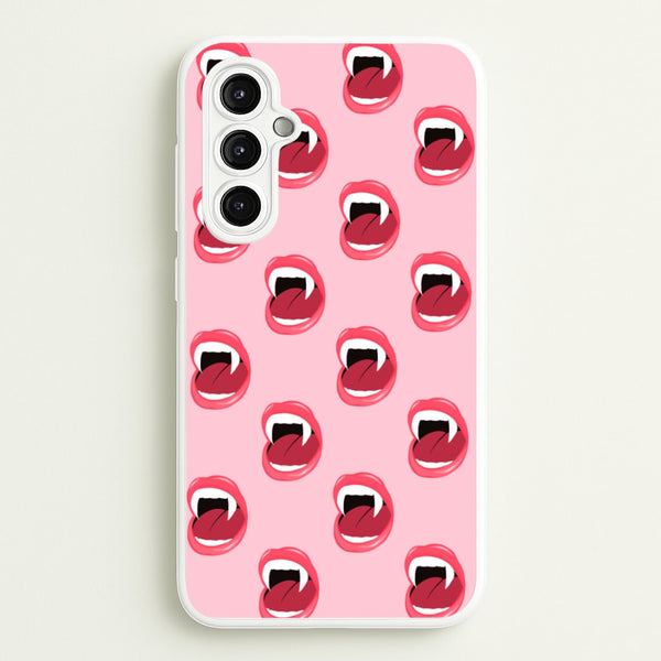 Vampire Pattern - Vampire Diaries Phone Case for Galaxy A14