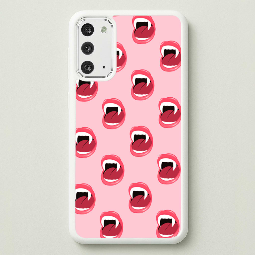 Vampire Pattern - Vampire Diaries Phone Case for Galaxy Note 20