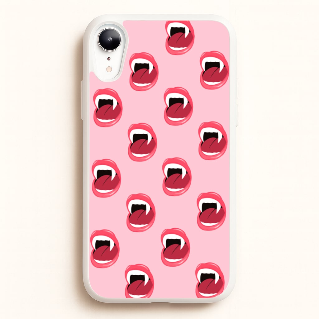 Vampire Pattern - Vampire Diaries Phone Case for iPhone XR