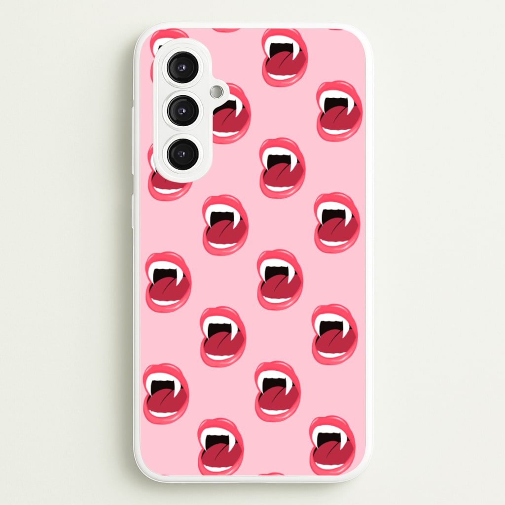 Vampire Pattern - Vampire Diaries Phone Case for Galaxy S23FE