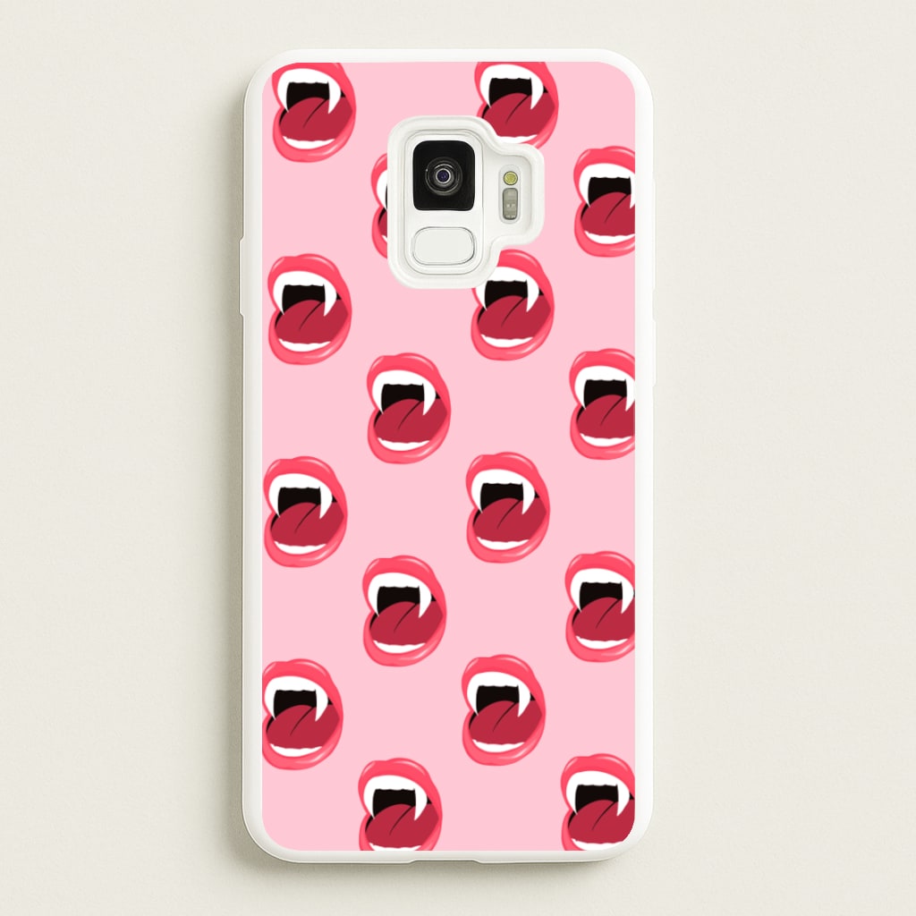 Vampire Pattern - Vampire Diaries Phone Case for Galaxy S9
