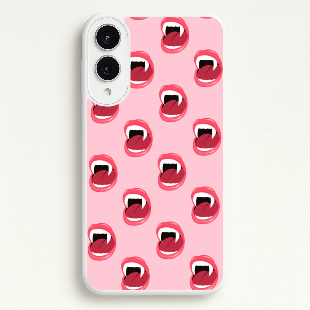 Vampire Pattern - Vampire Diaries Phone Case for Galaxy S25 Edge