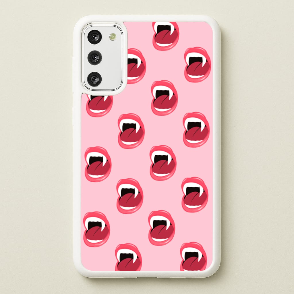 Vampire Pattern - Vampire Diaries Phone Case for Galaxy S20FE