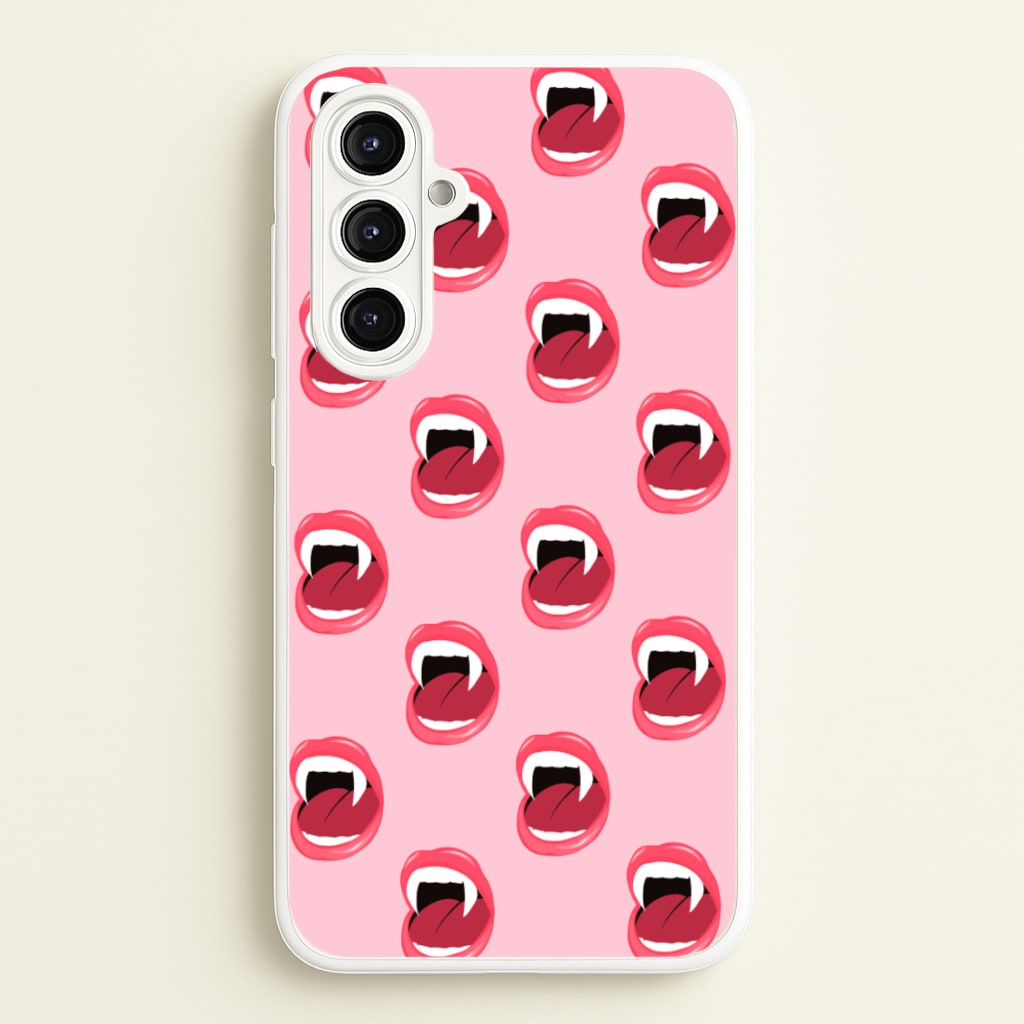 Vampire Pattern - Vampire Diaries Phone Case for Galaxy A16