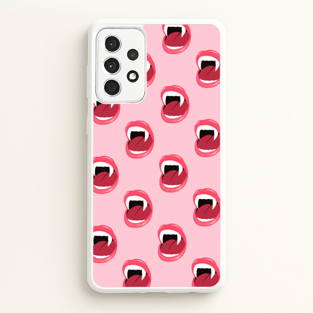 Vampire Pattern - Vampire Diaries Phone Case for Galaxy A52 / A52s