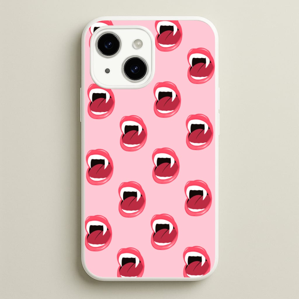 Vampire Pattern - Vampire Diaries Phone Case for iPhone 15 Plus