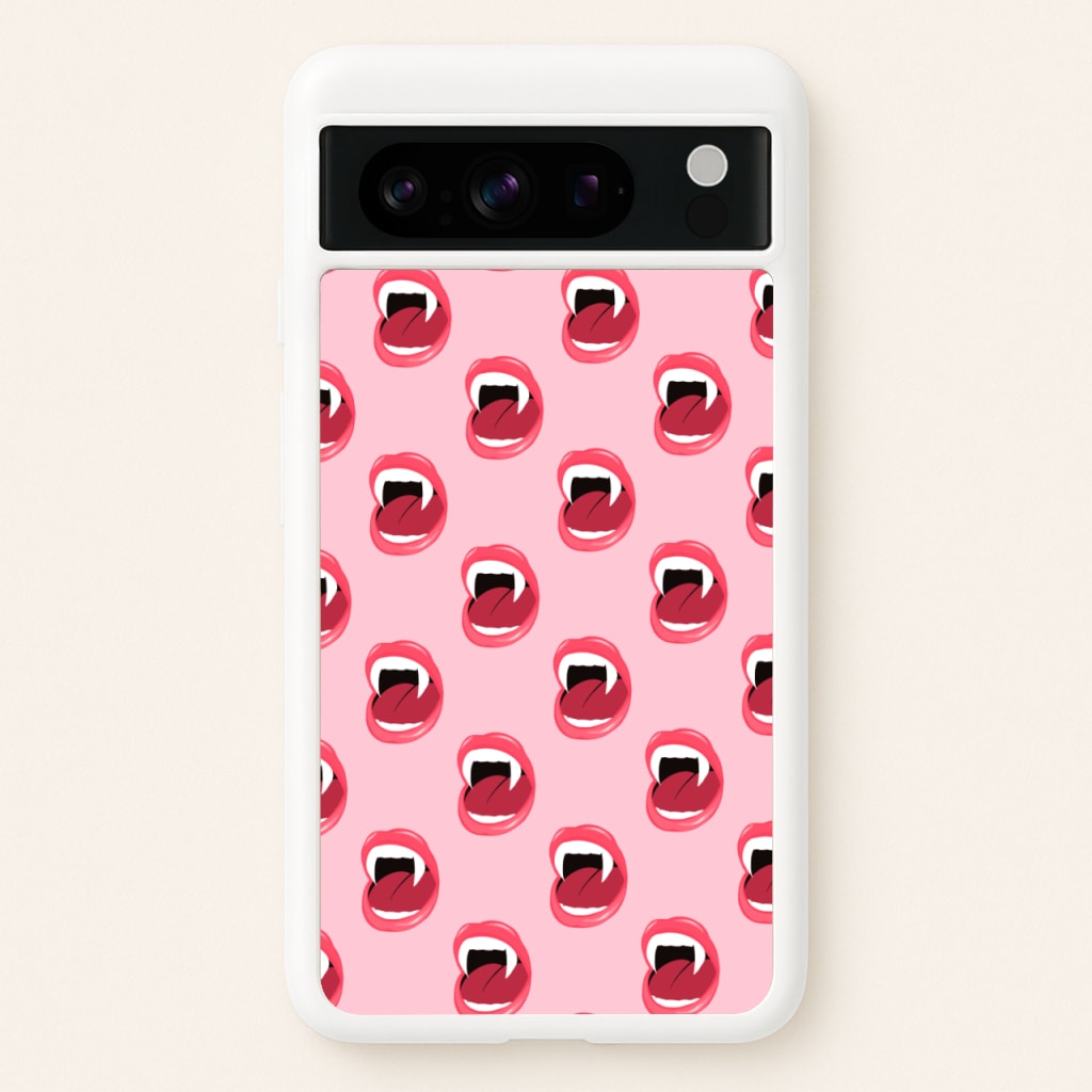 Vampire Pattern - Vampire Diaries Phone Case for Google Pixel 8 Pro