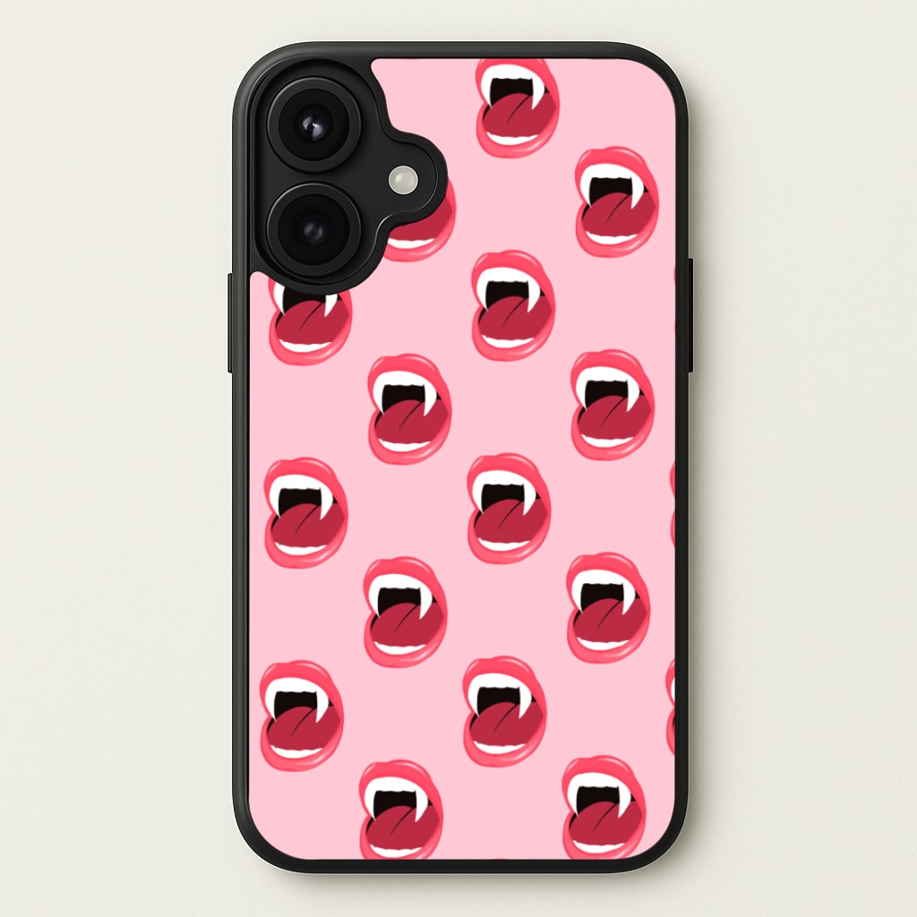 Vampire Pattern Phone Case for iPhone 17