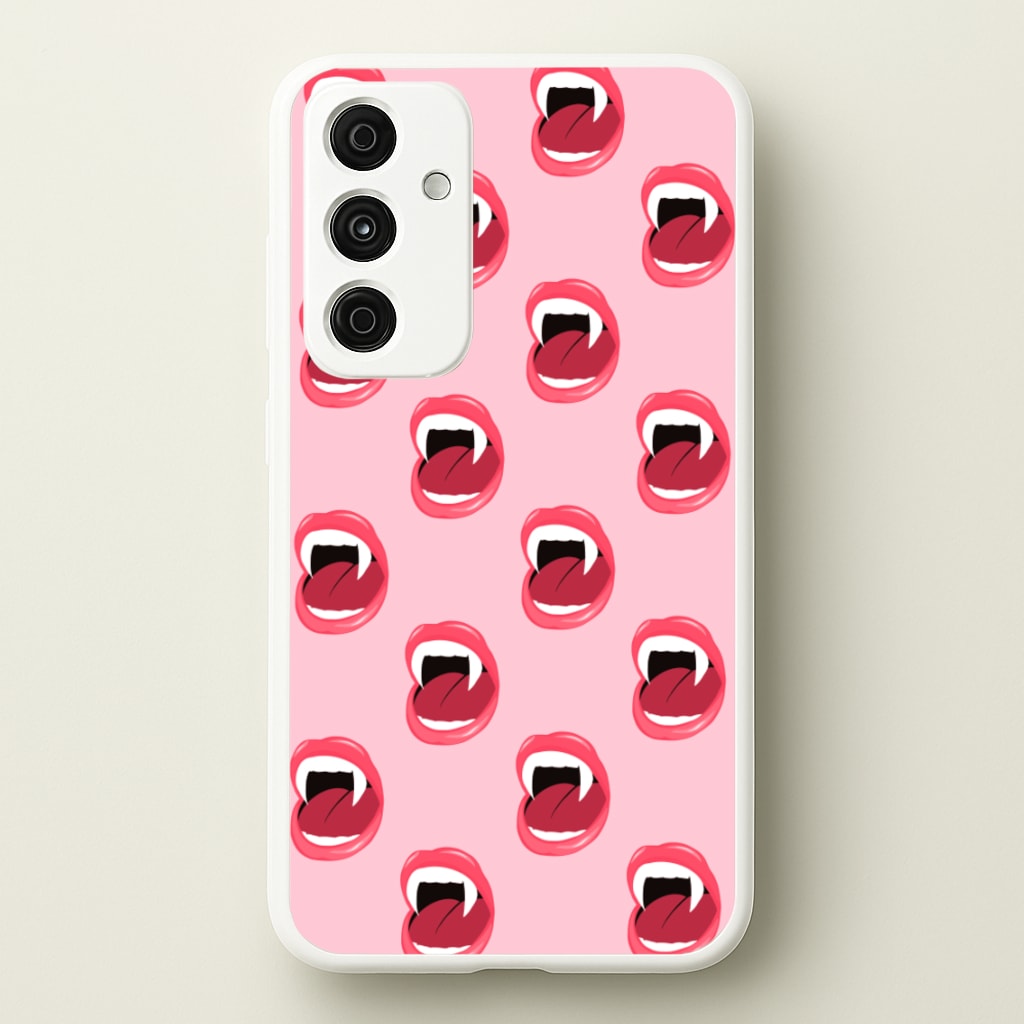 Vampire Pattern - Vampire Diaries Phone Case for Galaxy A35