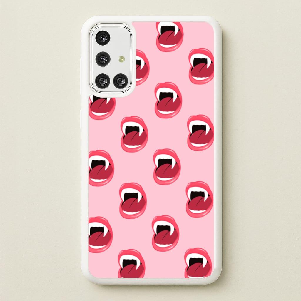 Vampire Pattern - Vampire Diaries Phone Case for Galaxy A71