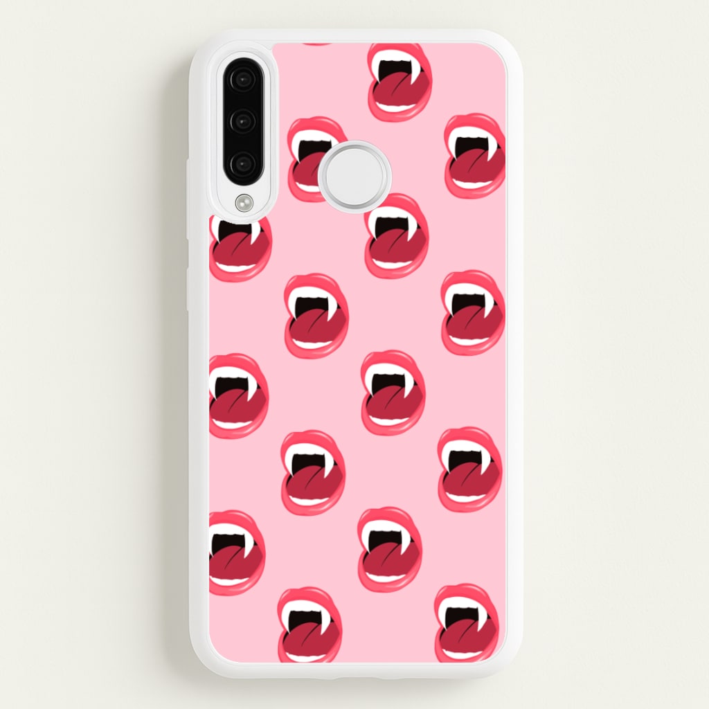 Vampire Pattern - Vampire Diaries Phone Case for Huawei P30 Lite