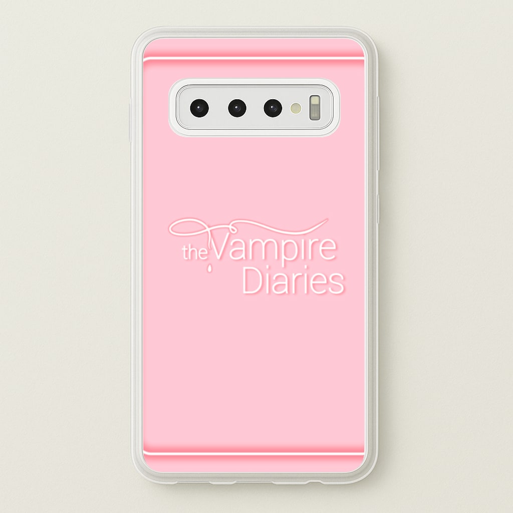 The VPD Logo - Vampire Diaries Phone Case for Galaxy S10 Plus