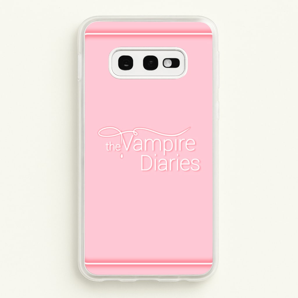 The VPD Logo - Vampire Diaries Phone Case for Galaxy S10e