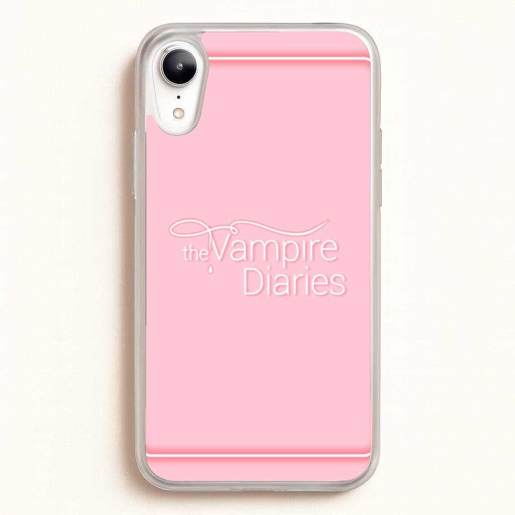The VPD Logo - Vampire Diaries Phone Case for iPhone XR