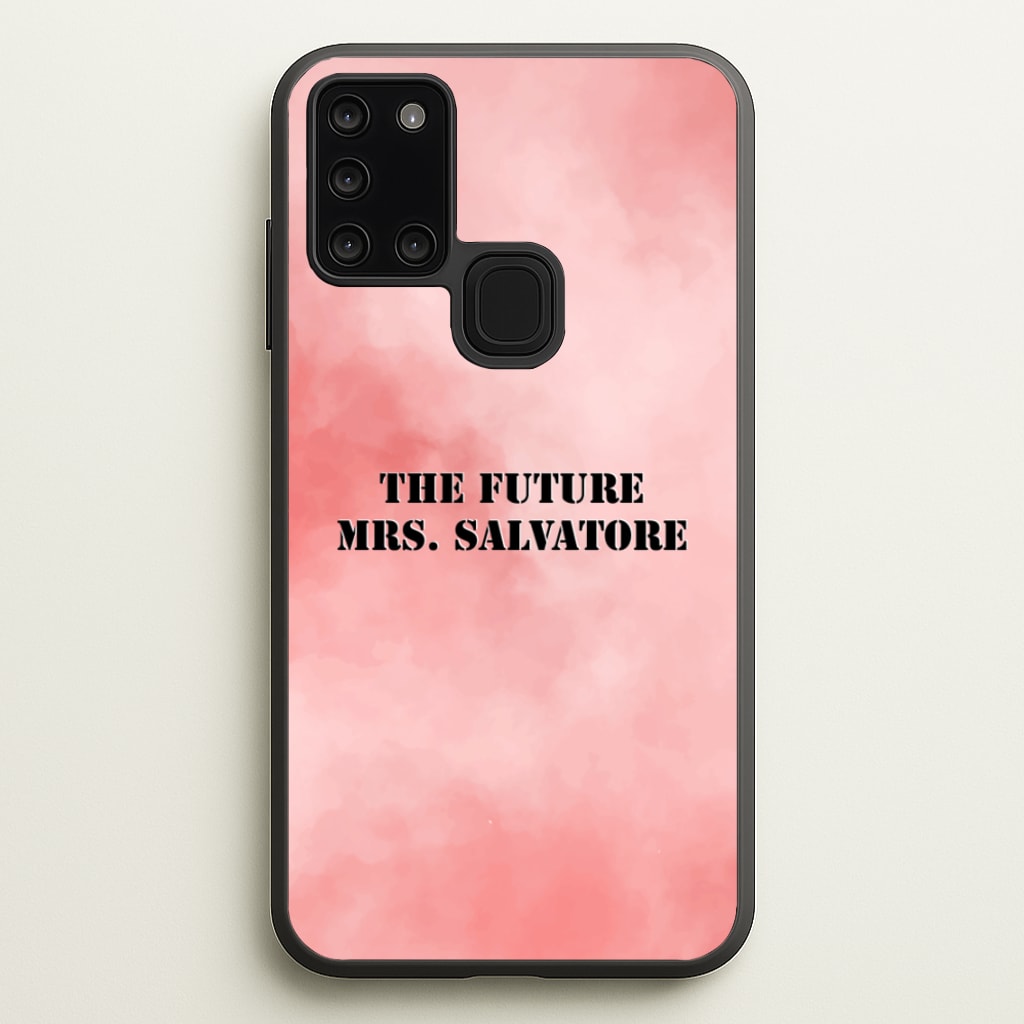 The Future Mrs Salvatore - VD - Vampire Diaries Phone Case for Galaxy A21s