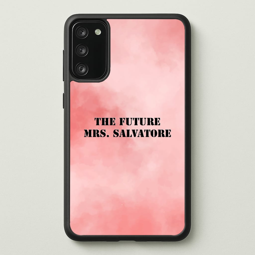 The Future Mrs Salvatore - VD - Vampire Diaries Phone Case for Galaxy S20