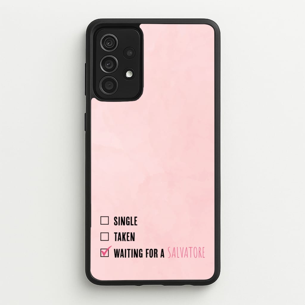 Waiting For A Salvatore - VD - Vampire Diaries Phone Case for Galaxy A52 / A52s