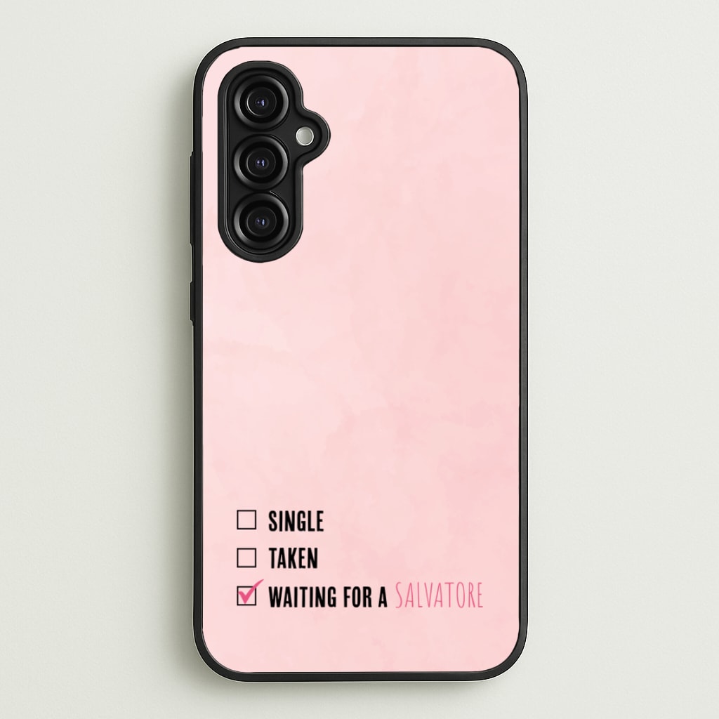Waiting For A Salvatore - VD - Vampire Diaries Phone Case for Galaxy A14