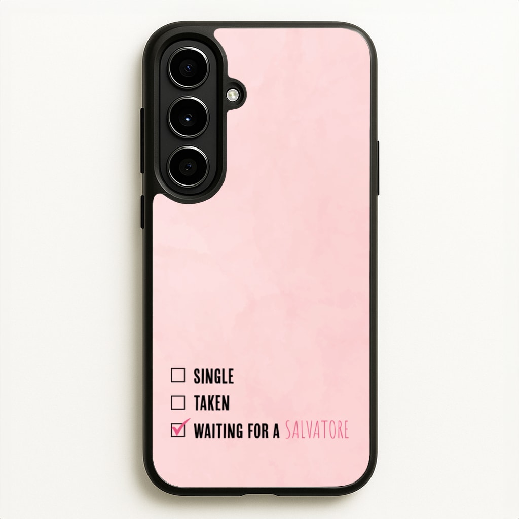 Waiting For A Salvatore - VD - Vampire Diaries Phone Case for Galaxy A56