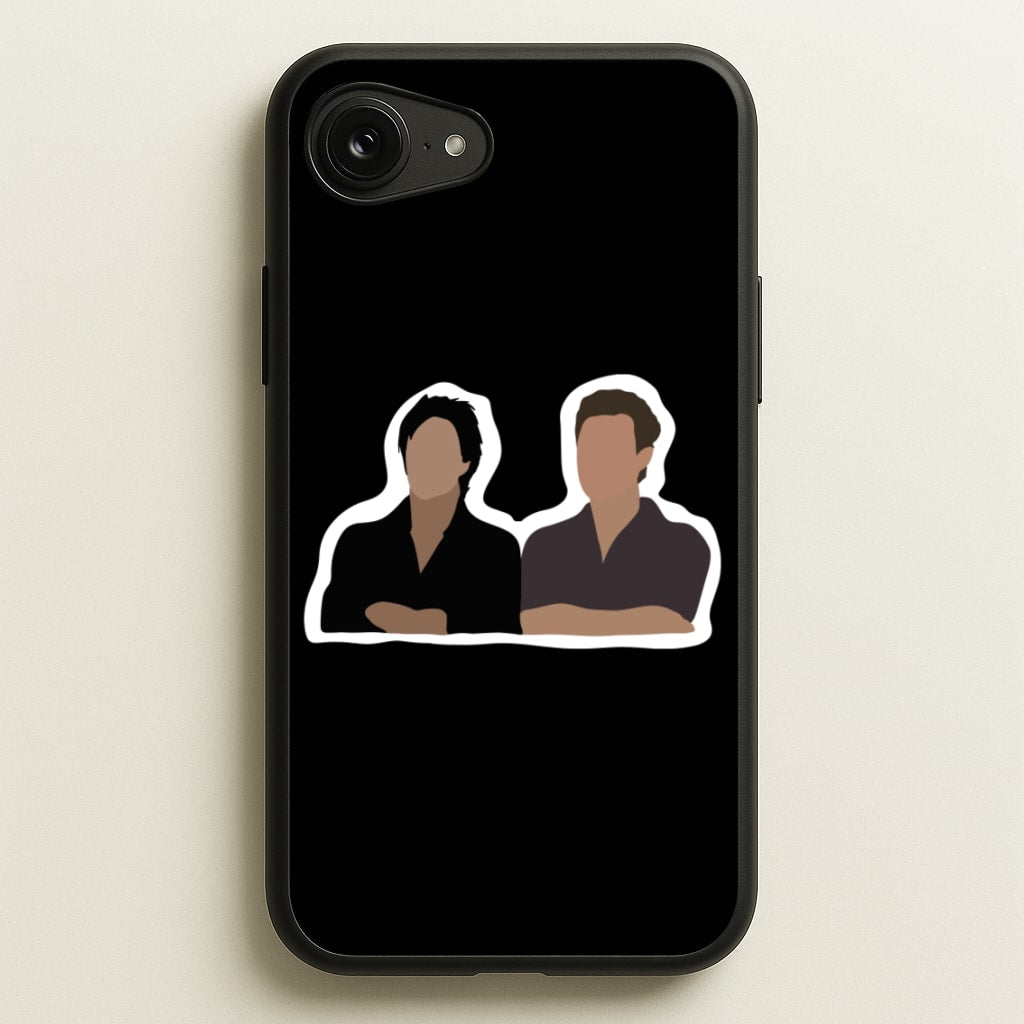 Salvatore Cartoons - VD - Vampire Diaries Phone Case for iPhone 16e