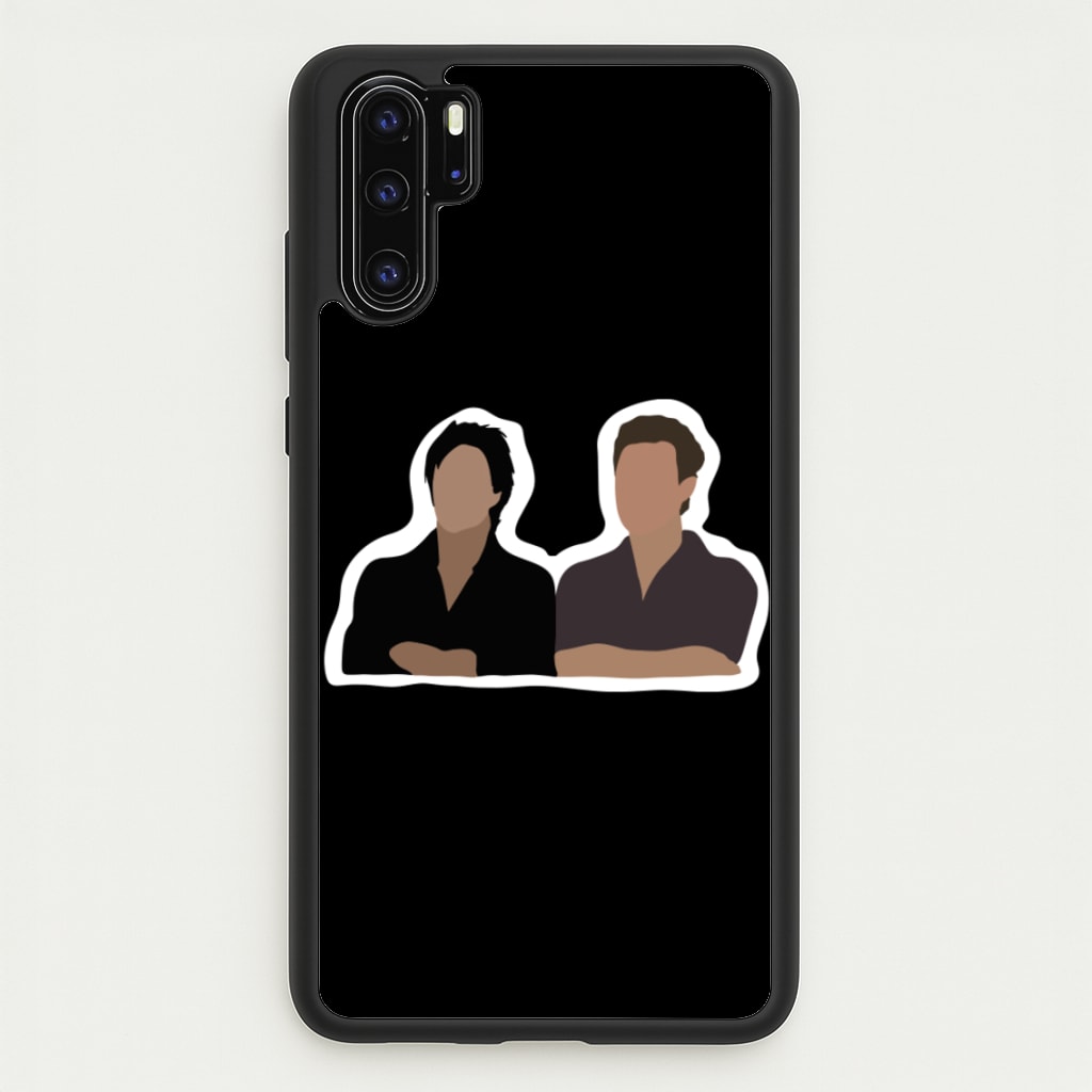 Salvatore Cartoons - VD - Vampire Diaries Phone Case for Huawei P30 Pro