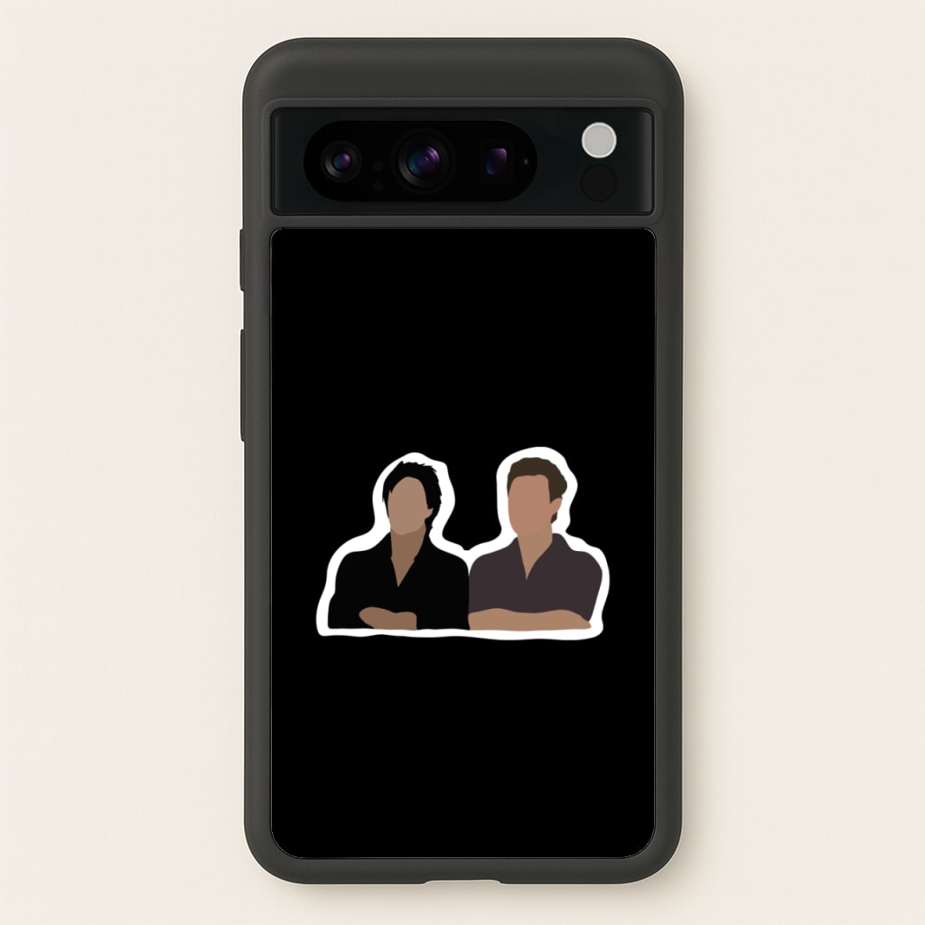 Salvatore Cartoons - VD - Vampire Diaries Phone Case for Google Pixel 8 Pro