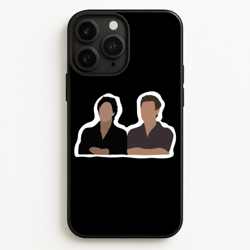 Salvatore Cartoons - VD - Vampire Diaries Phone Case for iPhone 11 Pro Max